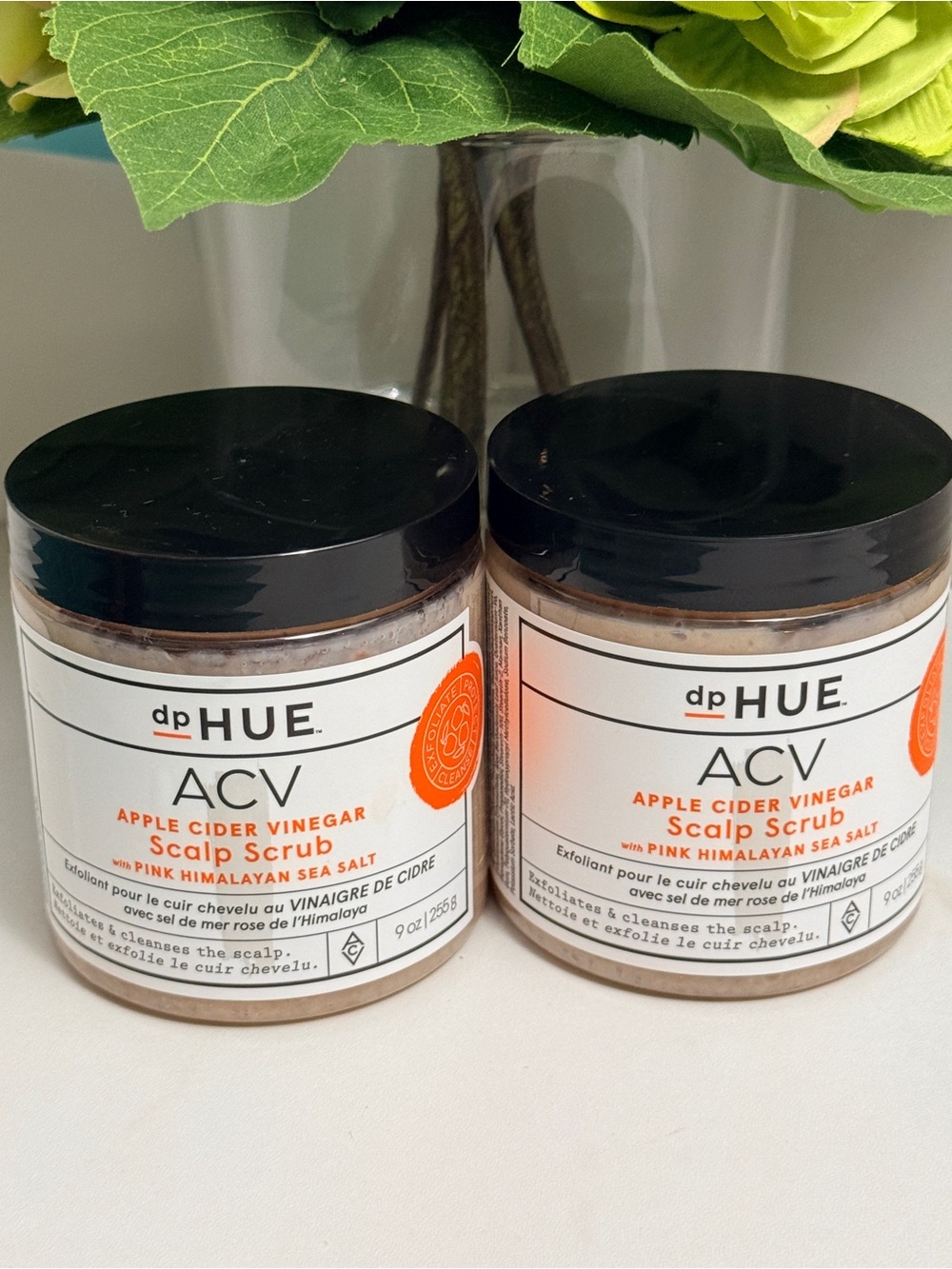 HUE ACV Apple Cider Vinegar Scalp Scrub – 2x Full Size (9 Oz each) - Picture 1 of 2